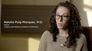 A screenshot from the video featuring Dr. Natalia Puig-Marquez during an interview.